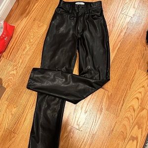 Abercrombie leather pants